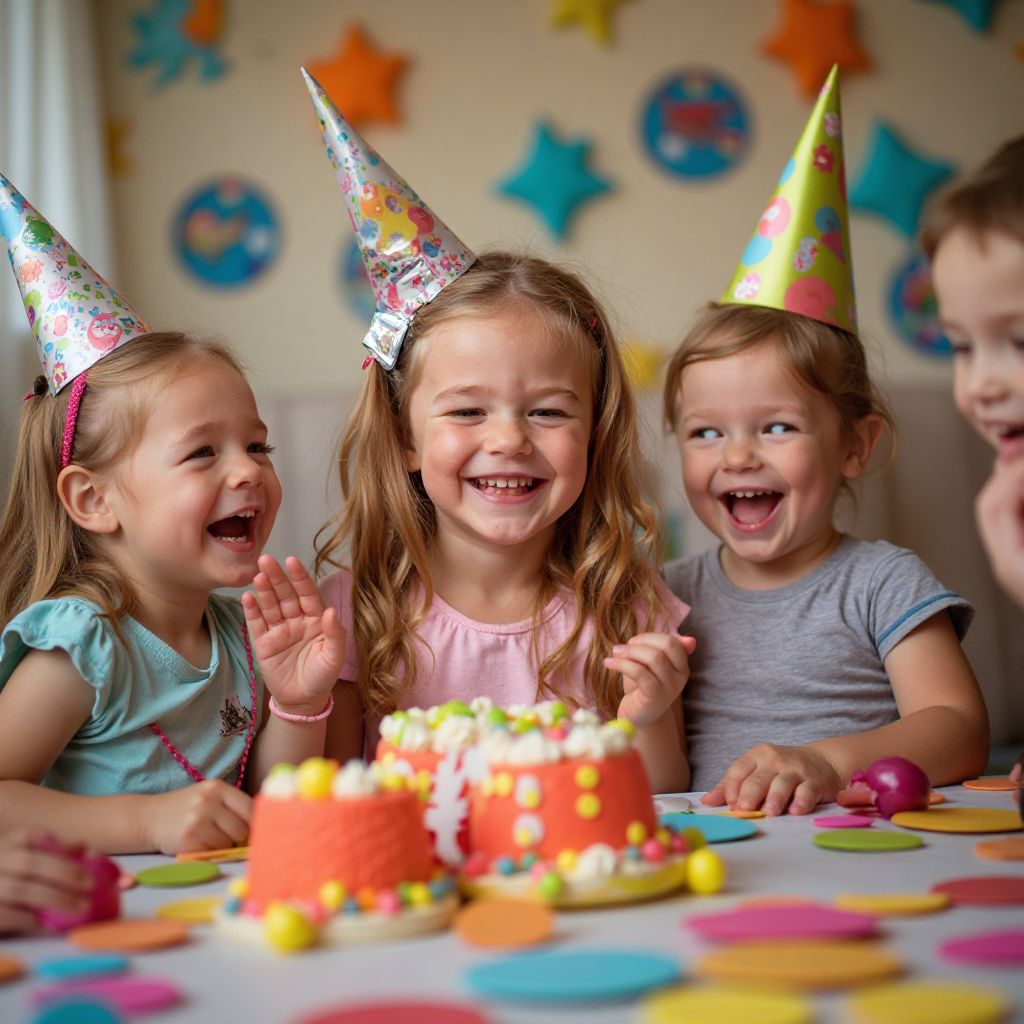Children Celebrating